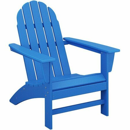 POLYWOOD Vineyard Pacific Blue Adirondack Chair 633AD400PB